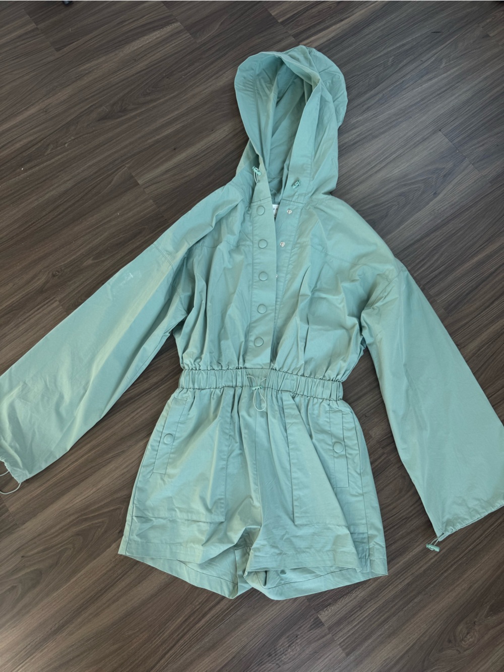 Mable Windbreaker Romper